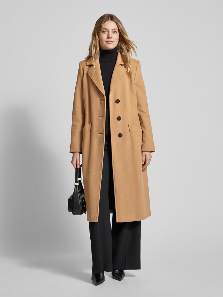 Wunderbar Camel Wollmantel Damen Bilder