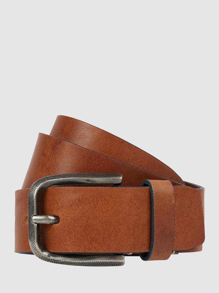 LLOYD Thin Leather Belt 3.5 W95 Cognac