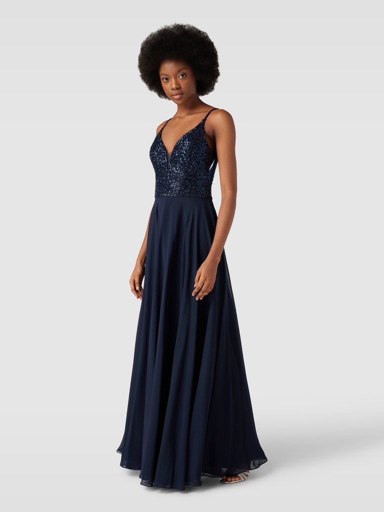 Aramiel Abendkleid Dunkelblau
