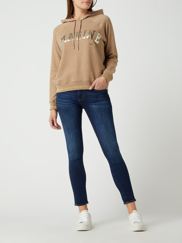 MOS MOSH Hoodie aus Baumwolle Modell Kash camel online