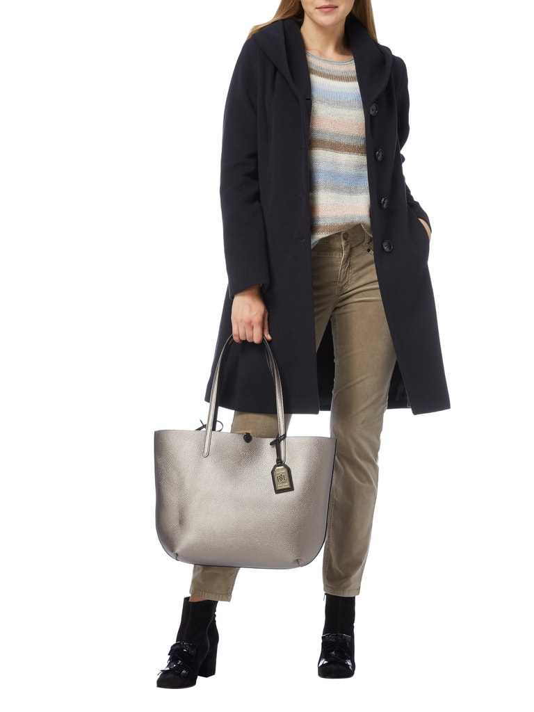 Kup online Milo Coats Płaszcz wełniany z kaszmirem (granatowy)