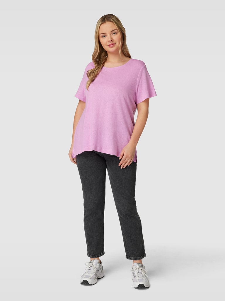 Esprit 991EE1K366 T-Shirt, 686/NUDE 2, Standard Donna