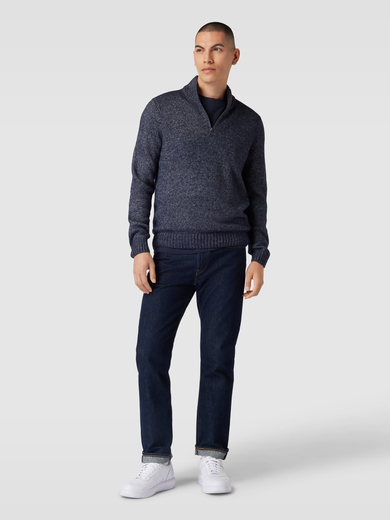 Polo's korte mouw blauw Fynch-Hatton main image 1