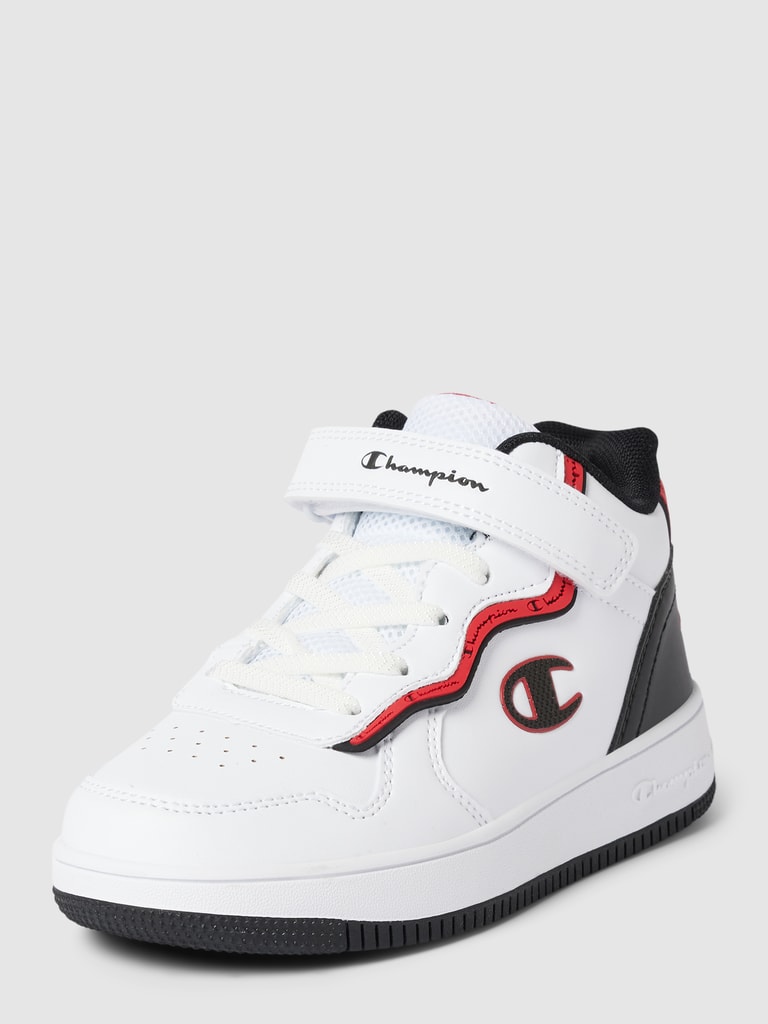 Kup online CHAMPION Sneakersy wysokie z mieszanki skóry (biały)