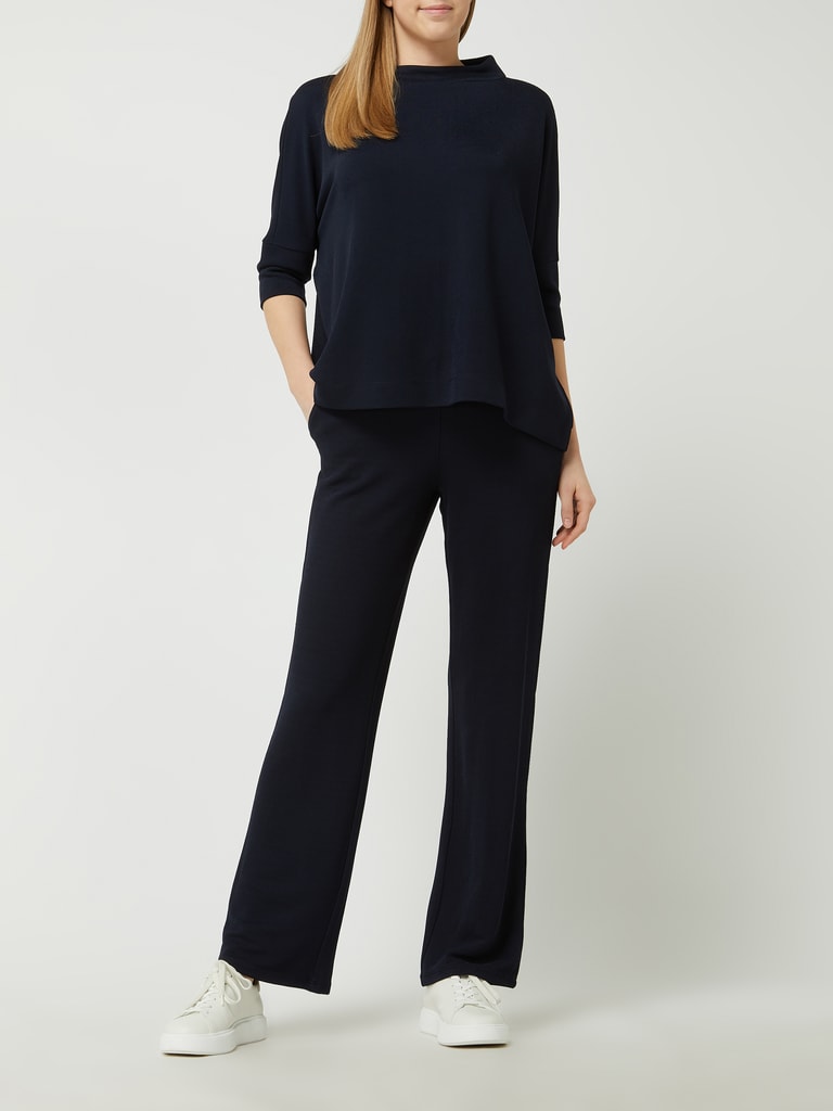 Someday Damen Sweatshirt Oversize - USALINA Batwing Fit Mit Streifen Design