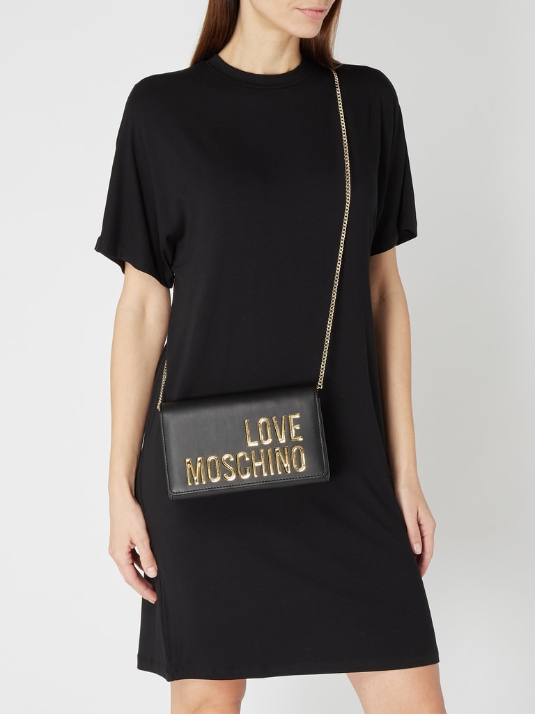 Love moschino logo shoulder bag sale