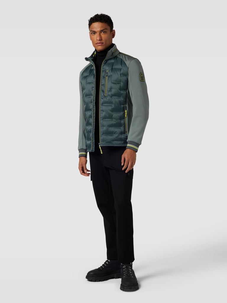 MCNEAL Steppjacke mit Kontraststreifen (oliv) online kaufen
