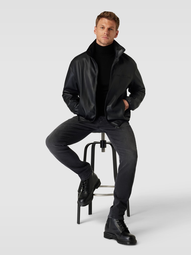 fellkragen jacke armani