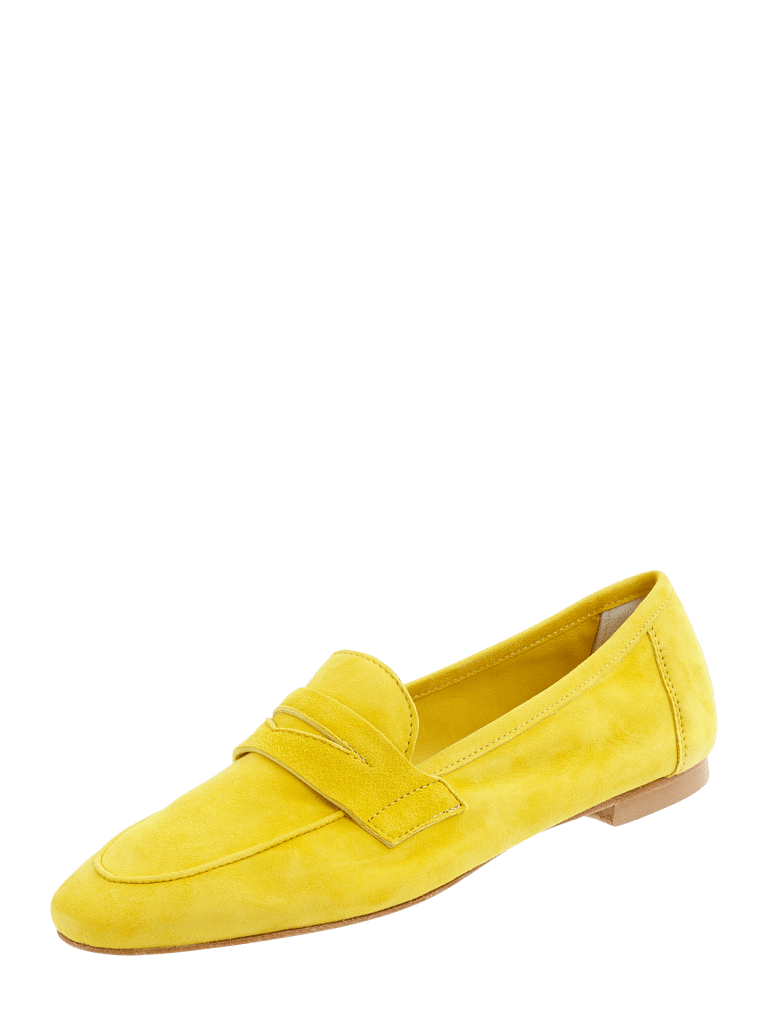 Cinque Loafer aus Veloursleder (gelb) online kaufen