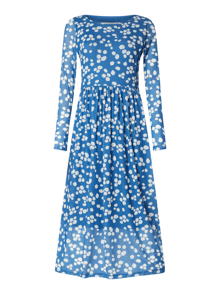 Esprit Jurk met allover motief in blauw online kopen P&C