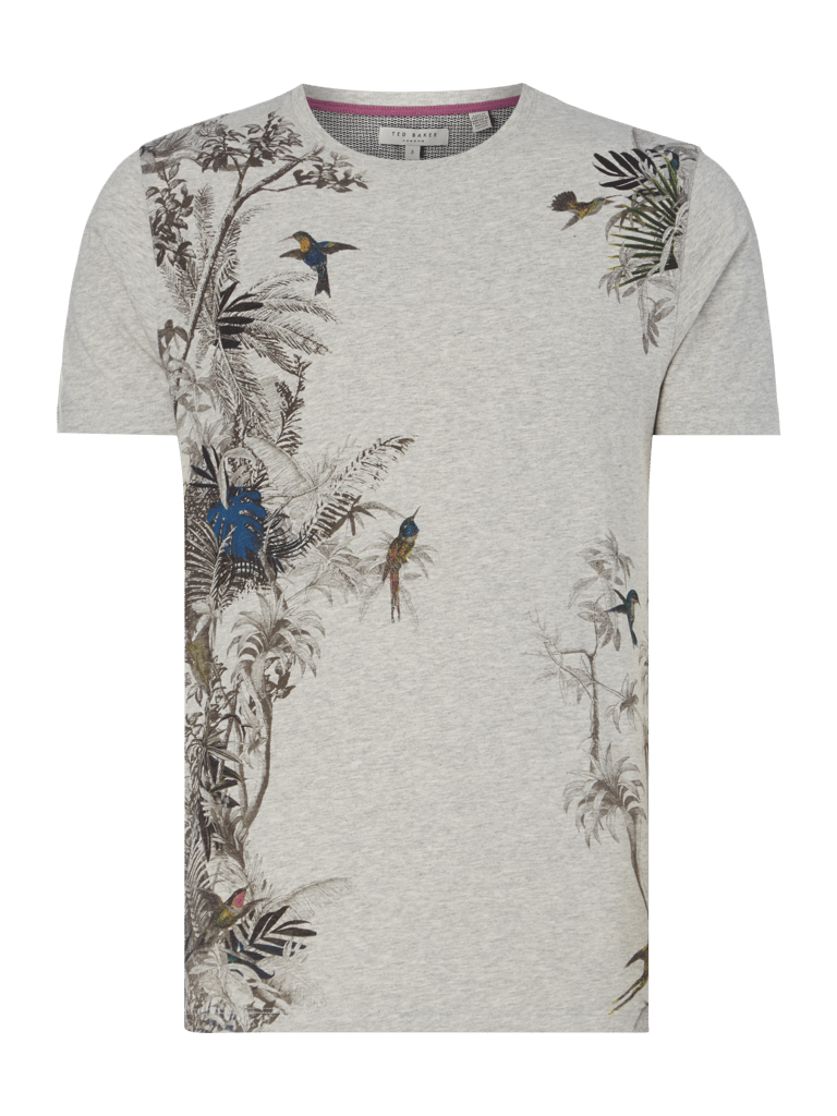 Ted Baker TShirt in Melangeoptik (mittelgrau meliert) online kaufen