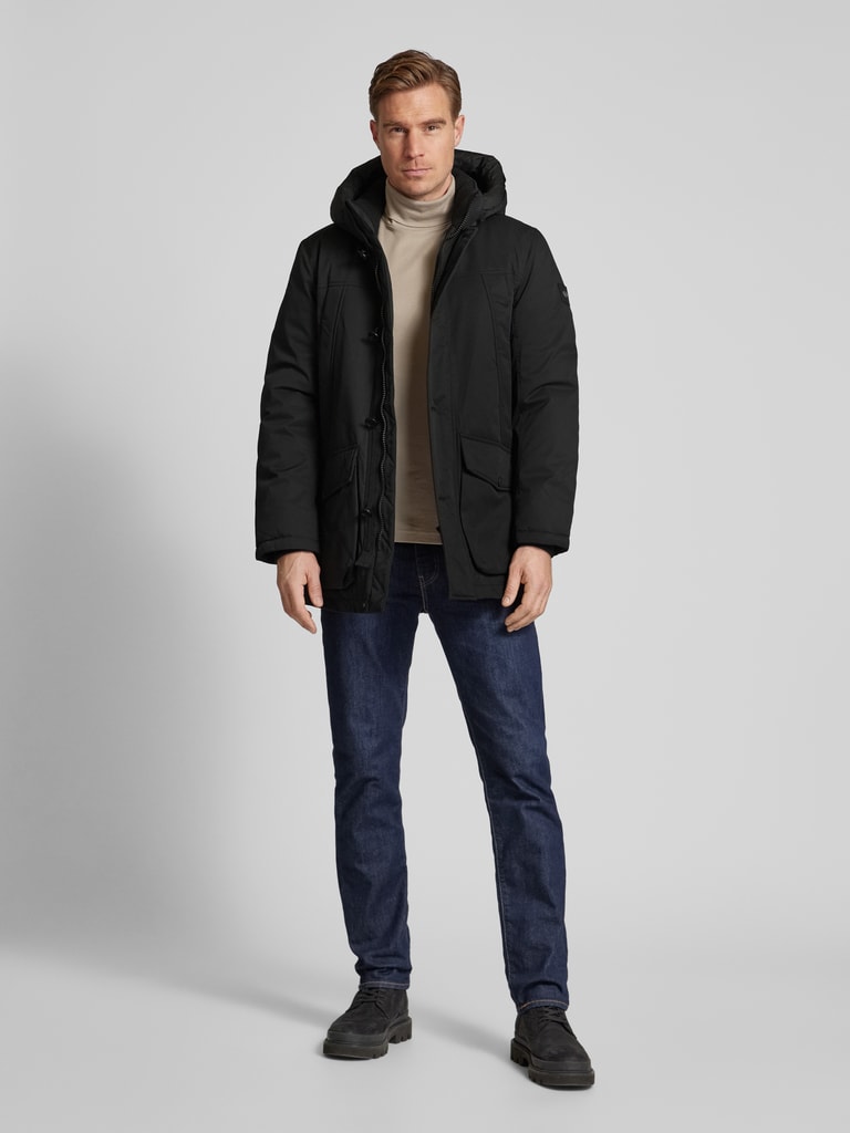 TOM TAILOR Herren Artic Parka Mit Abnehmbarer Kapuze – Warme Winterjacke Bis 3XL | Regular Fit, Twill-Stoff, Winddicht