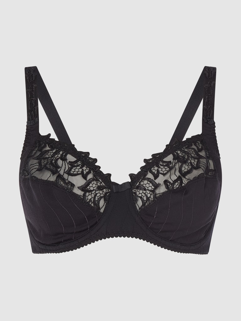 GODDESS Slip Coprente Plus Size Sarah: Ricamo A Ventaglio E Sovrapposizioni In Tulle