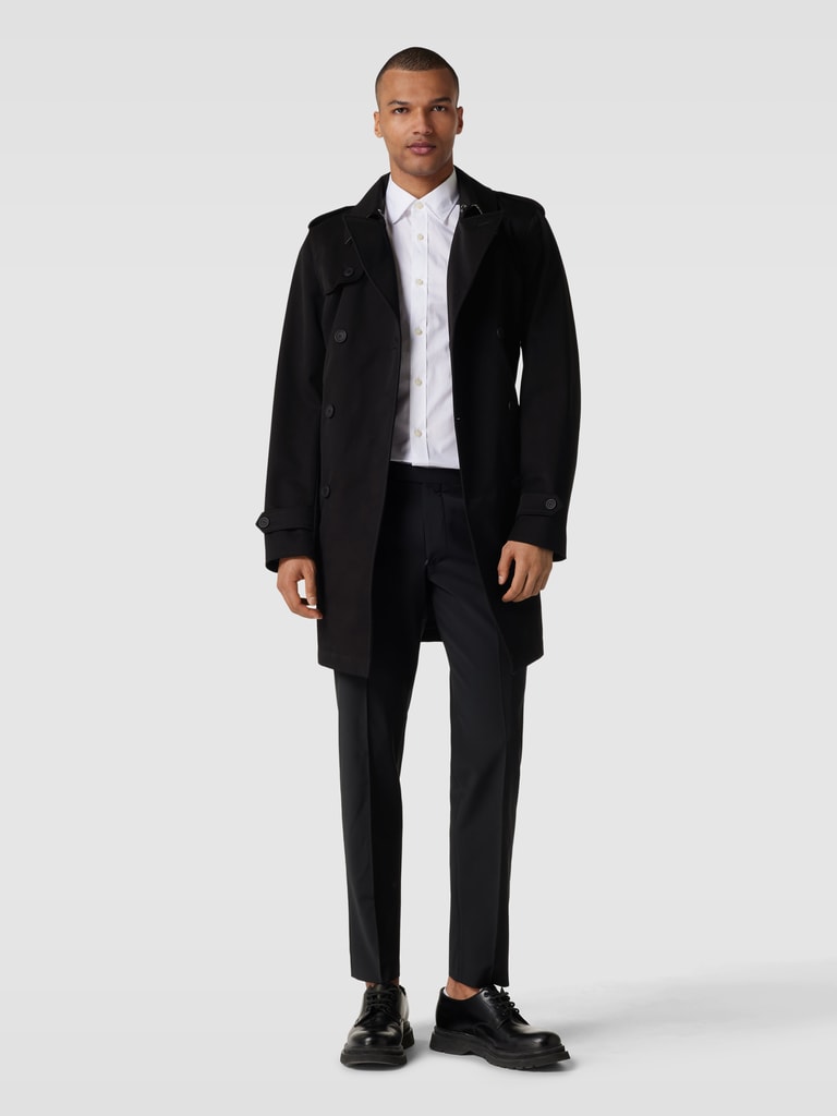 Selected Homme Herren Cooper Mantel – Wasserabweisender Parka Mit Abnehmbarer Kapuze