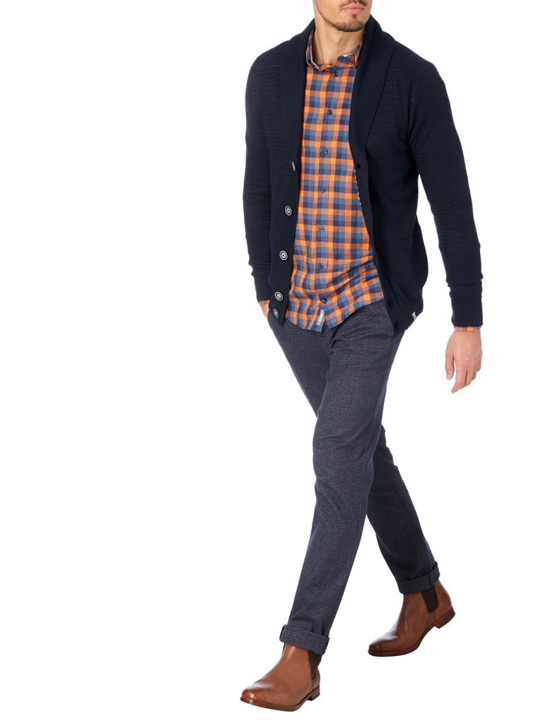 Cardigan mit Schalkragen main image 0