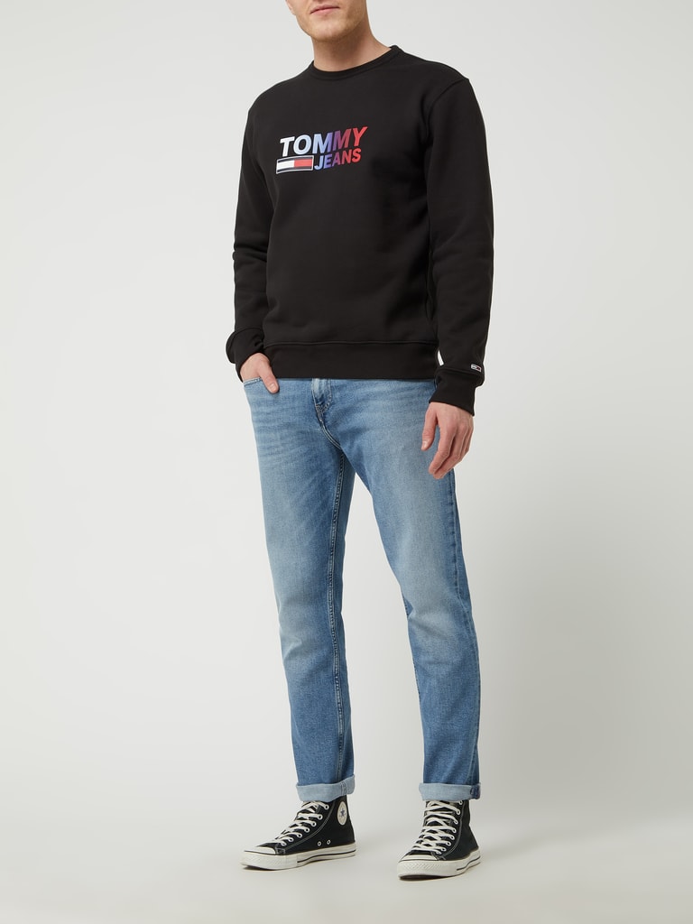 Tommy Jeans Sweatshirt mit Logo (black) online kaufen