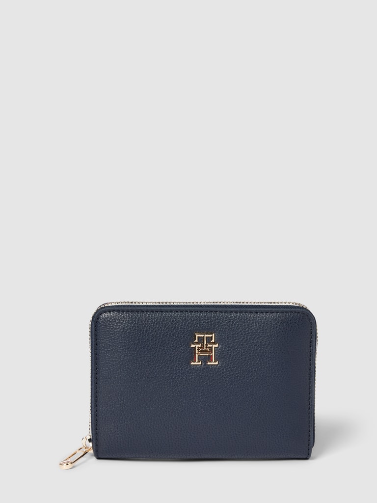 Tommy Hilfiger Portemonnaie mit Label-Detail (dunkelblau) online 