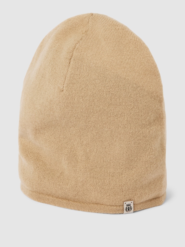 Kup Online Roeckl Czapka Beanie Z Kaszmiru Z Detalem Z Logo Camel