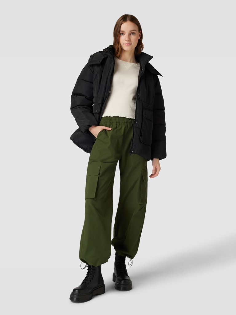 Only Steppjacke mit Pattentaschen Modell 'NORA' (black) online kaufen