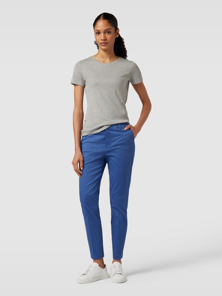 Montego T-Shirt mit Rundhalsausschnitt (silber melange) online kaufen