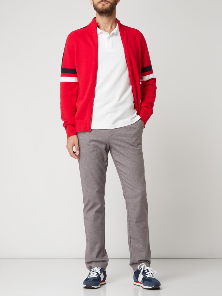 Tommy Hilfiger Straight Fit Chino mit Stretch-Anteil (anthrazit 