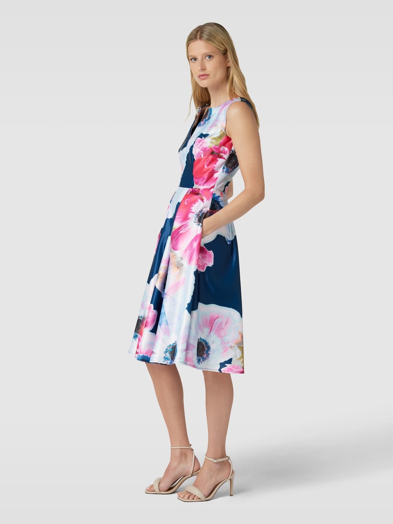 Elegantes Halloween-Kleid Mit Retro-Style - Perfekt Für Partys & Festivals