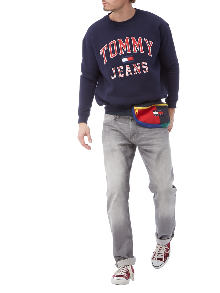 Tommy Jeans Bauchtasche mit Logo Aufnaher dunkelblau online kaufen