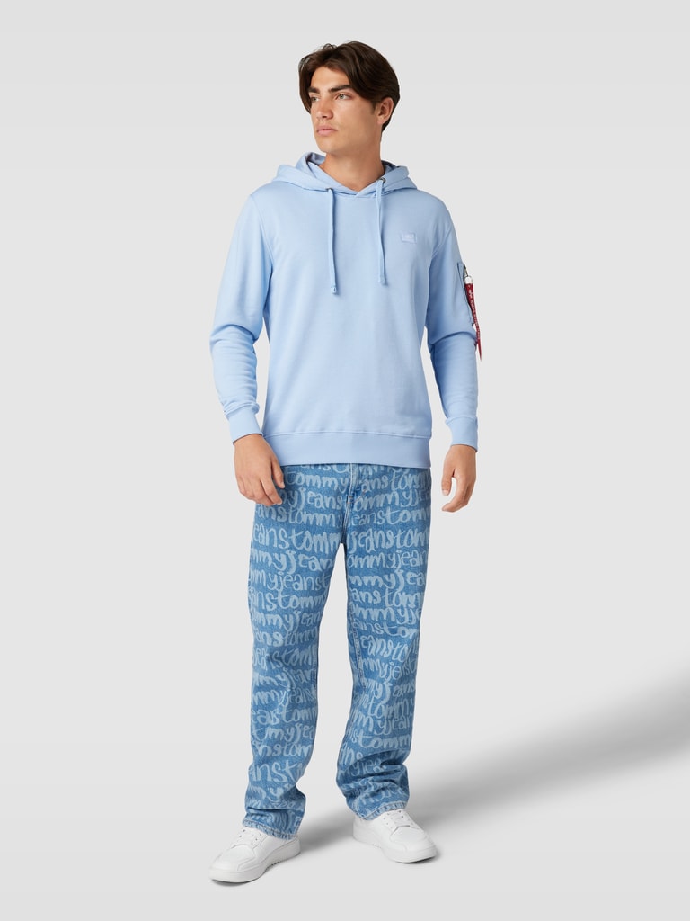 ALPHAICON
ドッグガードエアー　2023年モデル　牛柄
サイズS Kup online Alpha Industries Bluza z kapturem i aplikacją