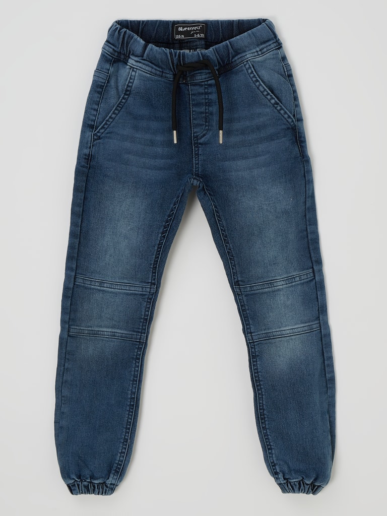 Thermojeans Herren Gefüttert - Fleece Jeans Mit Elastischem Bund Für Winter