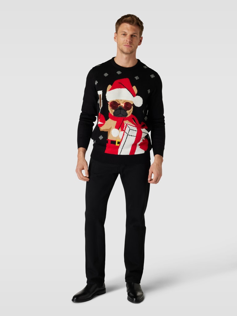 Montego Pulli Montego Norweger Pullover Damen Pullover Winter 2021