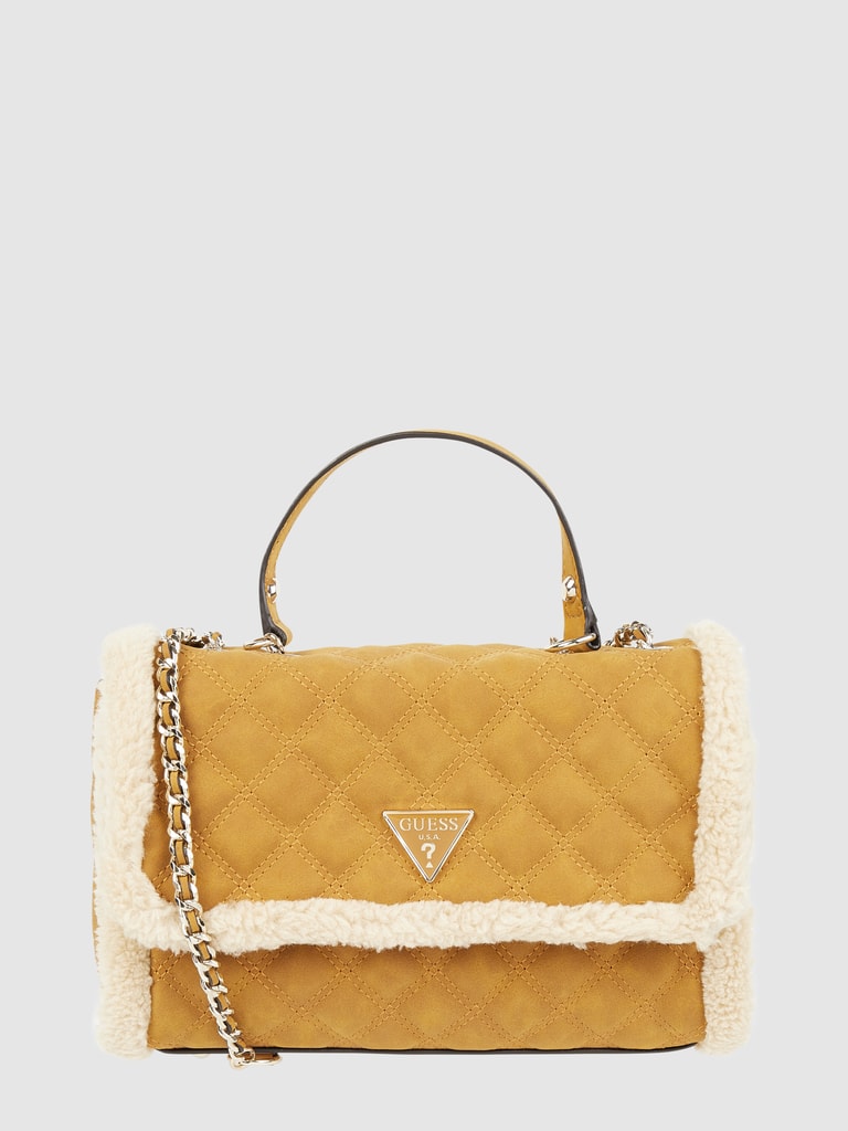 Guess Crossbody Bag in LederOptik Modell 'Cessily' (camel) online kaufen