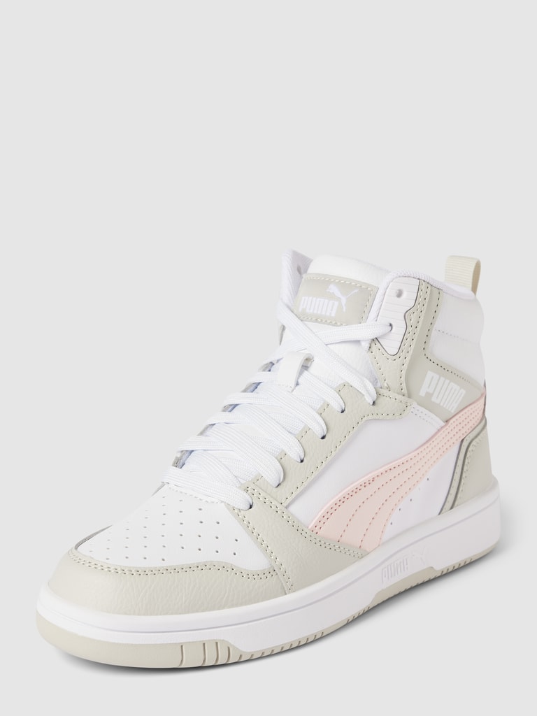 Kup online PUMA Sneakersy wysokie z detalami z logo (jasnoszary)