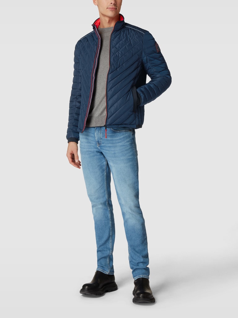 MCNEAL Steppjacke Mit Label Detail marine Online Kaufen MCNEAL Steppjacke Mit Label Detail marine Online Kaufen