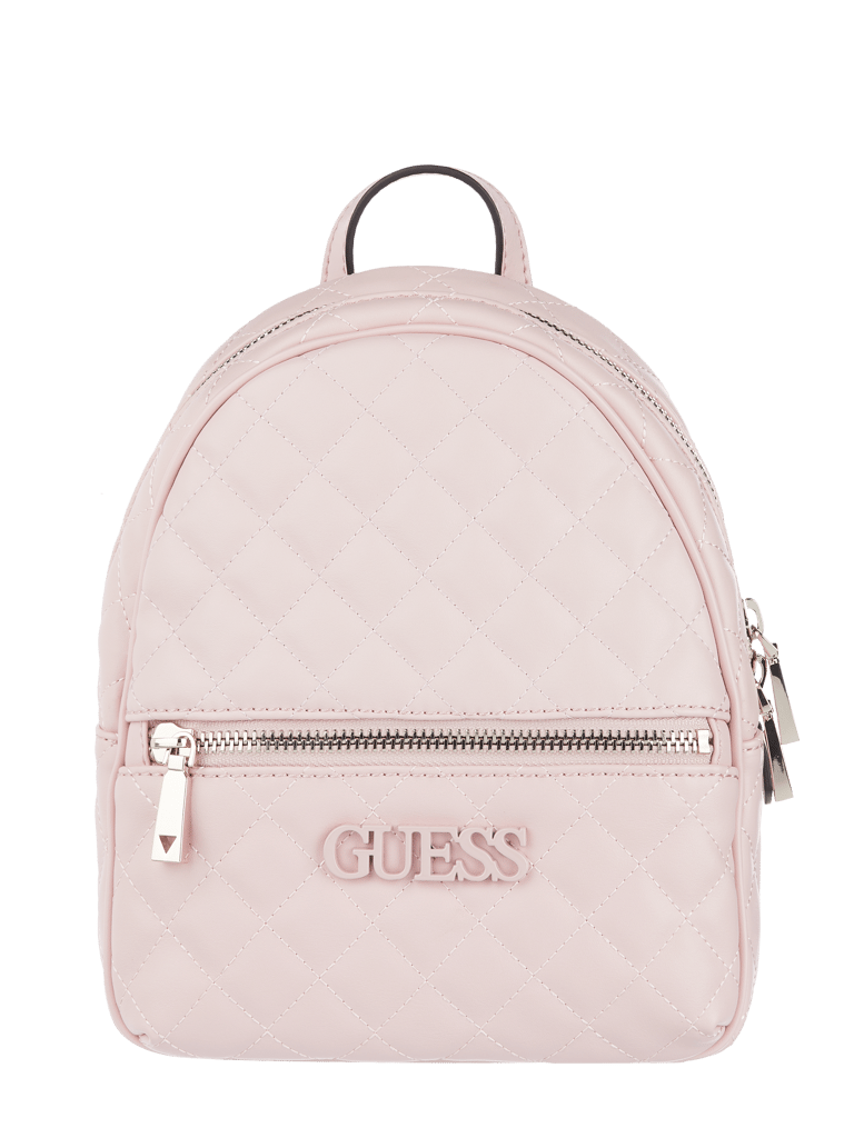 Guess Rucksack mit Steppnähten (rosé) online kaufen