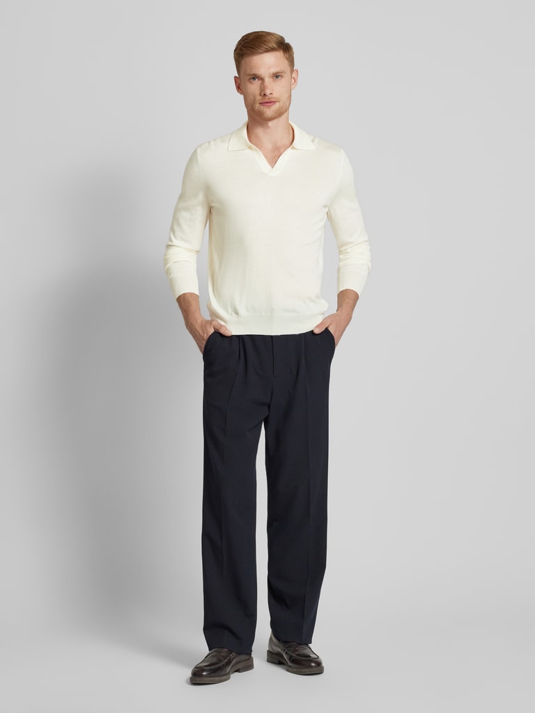 Frilo Langarmbody mit Kragen »Swiss White« main image 0