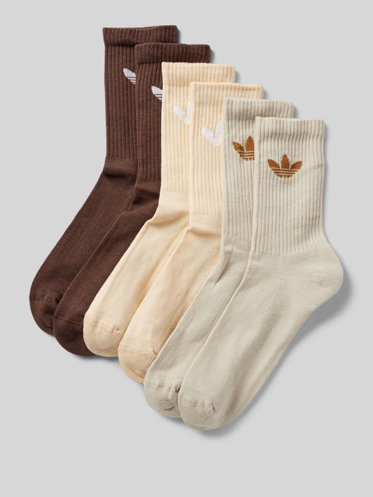 adidas Originals Socken mit Label Print im 6er Pack beige online kaufen