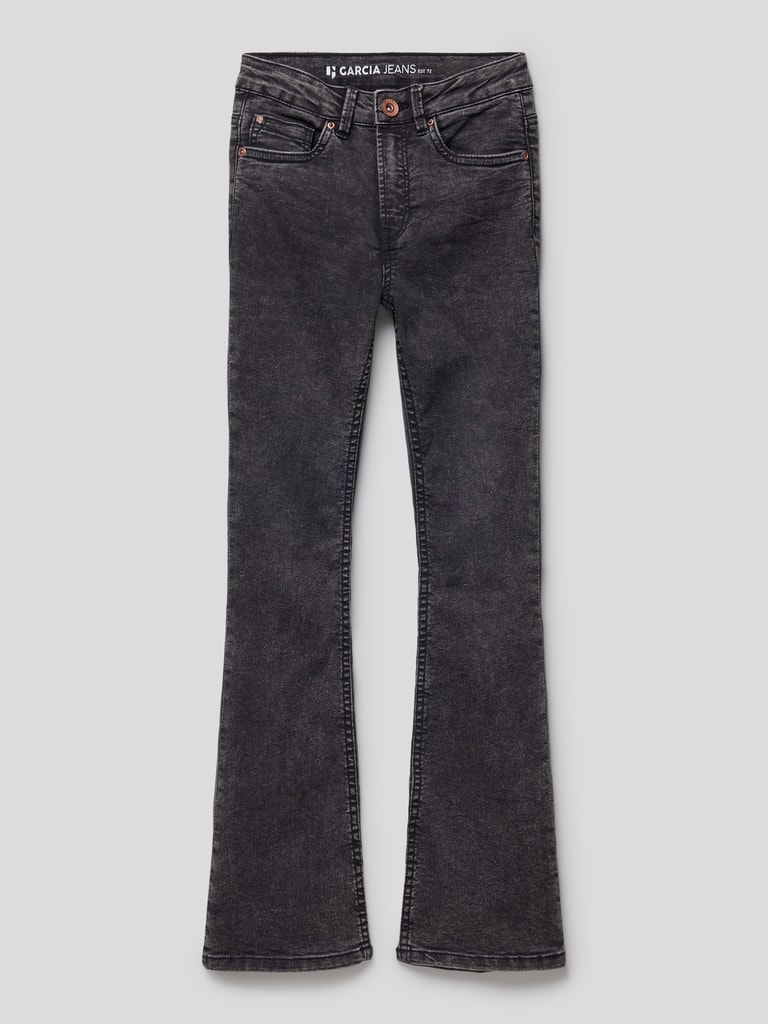 Garcia Rianna Jeans Per Bambine E Ragazze - Colore Scuro, Chiusura Con Cerniera, 91% Cotone