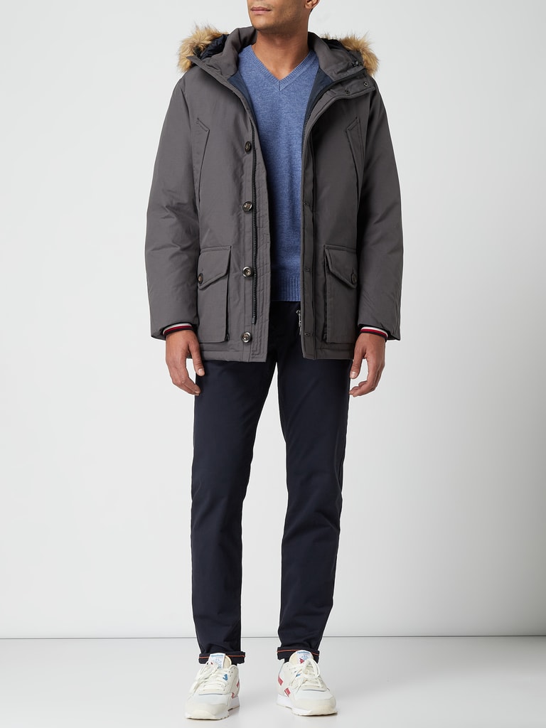 tommy hilfiger daunen parka herren