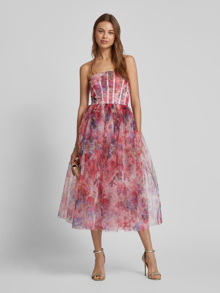 Kup online LACE & BEADS Sukienka koktajlowa ze stopniowaniem