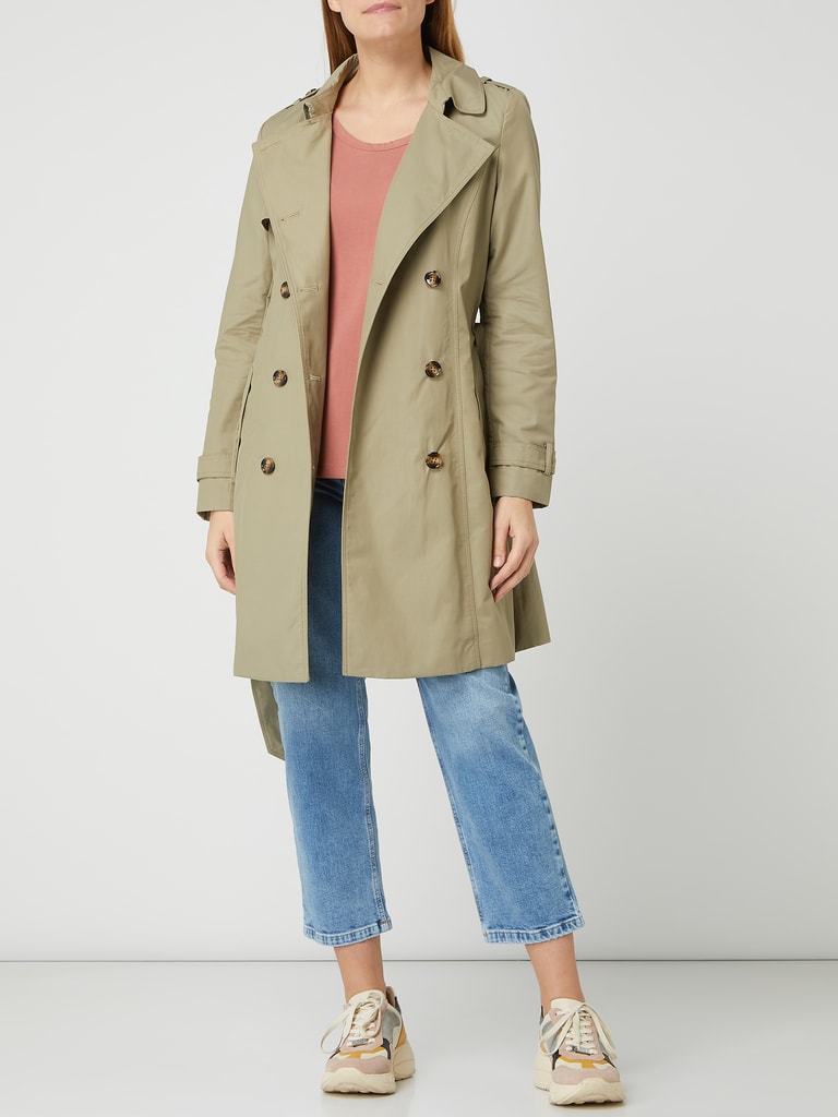 HHMY Trenchcoat dames kort zwart: wollen jas dames getailleerd windjack warm lange mouwen herfstjas herfst elegante wollen jas met riem winterjas zakelijke blazerjas wollen cardigan overgangsjas, A001