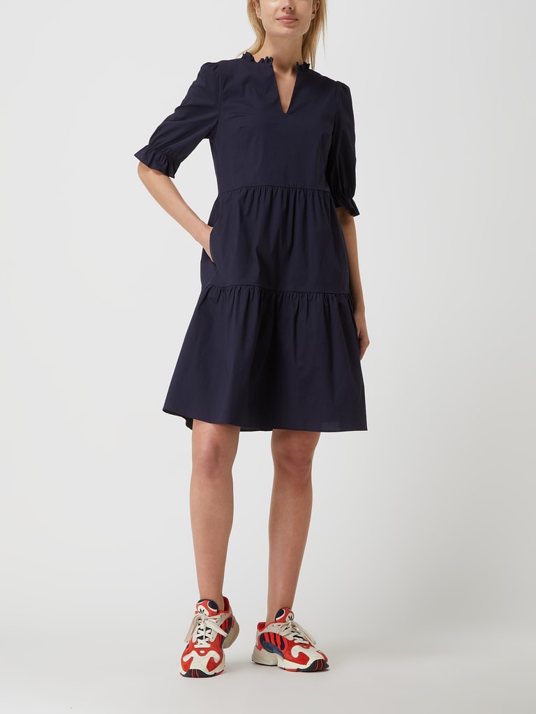 APART Damen Etuikleid Mit Chiffon Cape - Elegantes Abendkleid Mit Cape