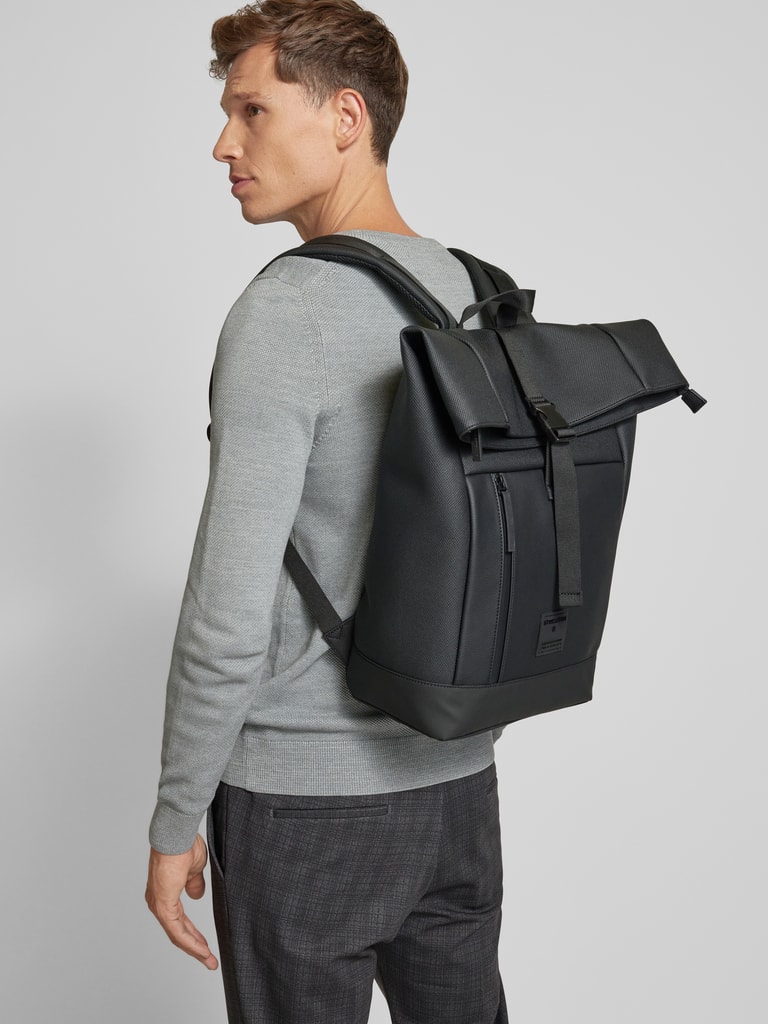 Strellson Rucksack Strellson Rucksack mit Label-Patch (black) online kaufen
