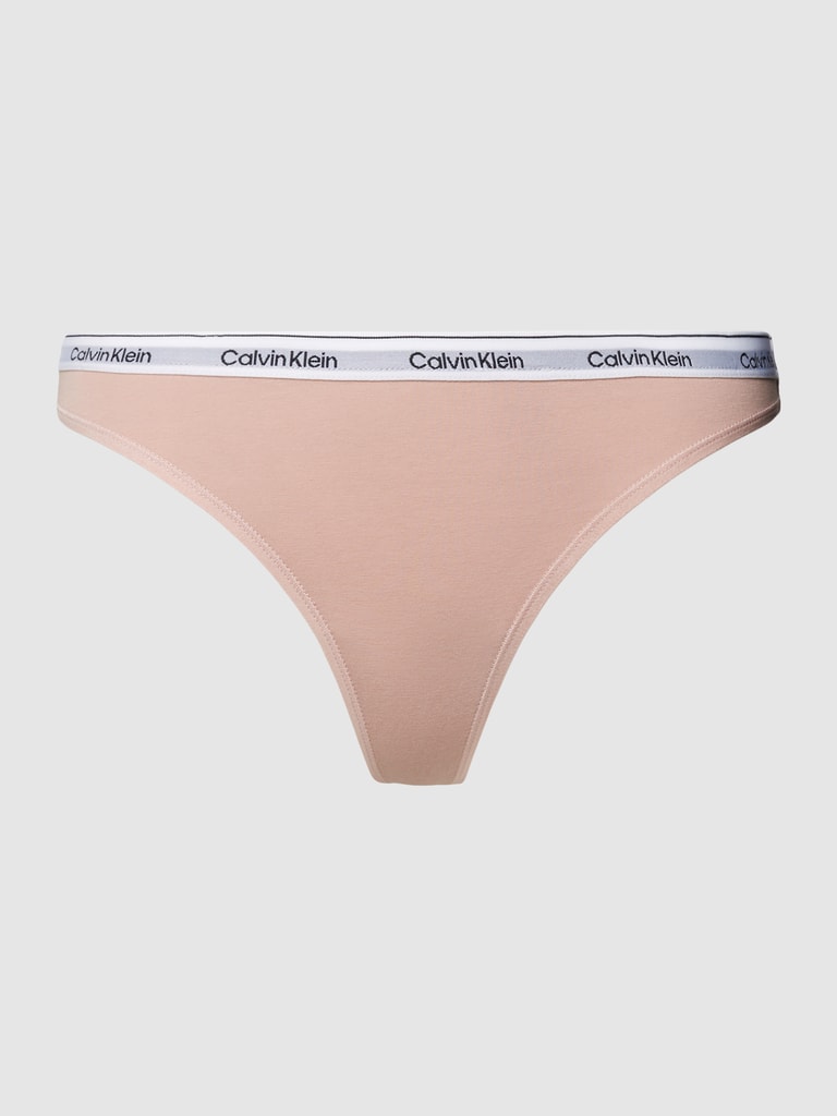 Calvin Klein Underwear String in unifarbenem Design (altrosa) online kaufen