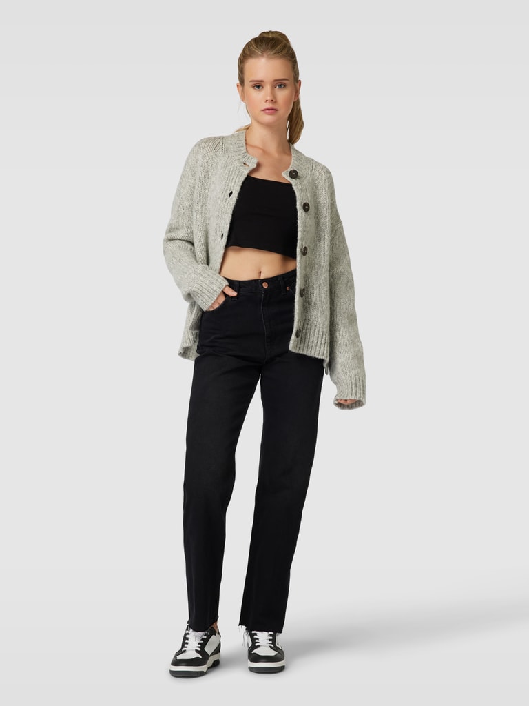 Marc O'Polo Denim Strickjacke aus Schurwoll-Mix mit Alpaka-Anteil