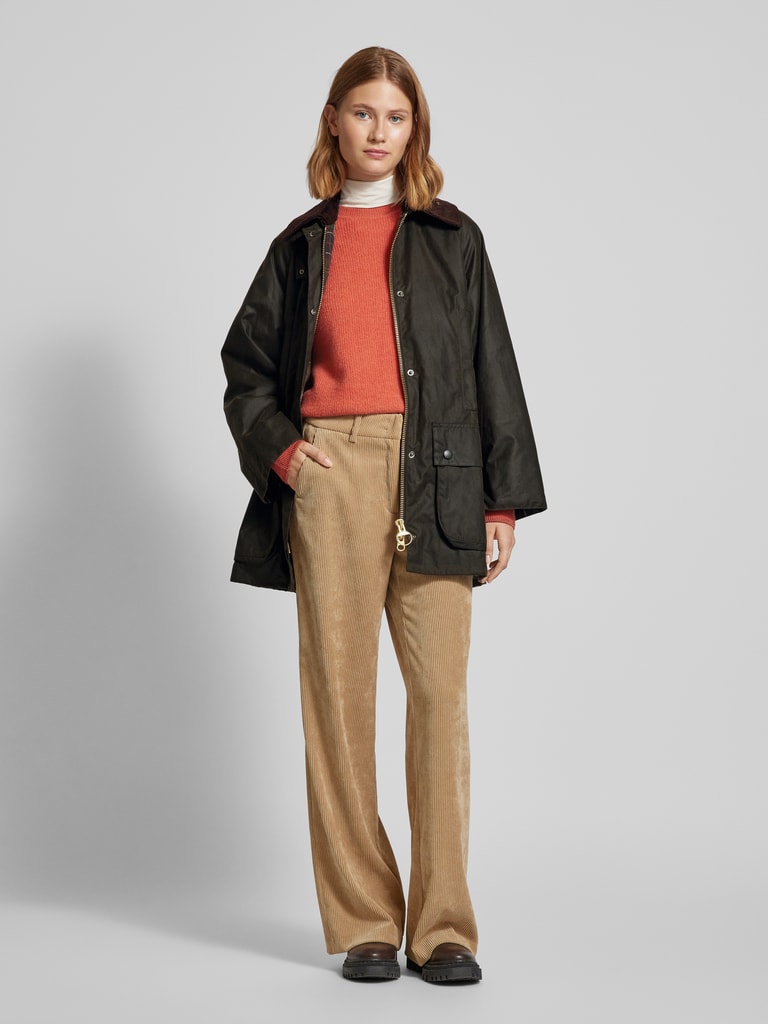 Barbour Oversized Wachsjacke Modell 'BEAUFORT WAX' (oliv) online