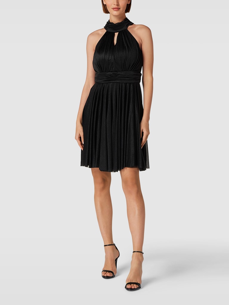 Bh Fur Neckholder Kleid