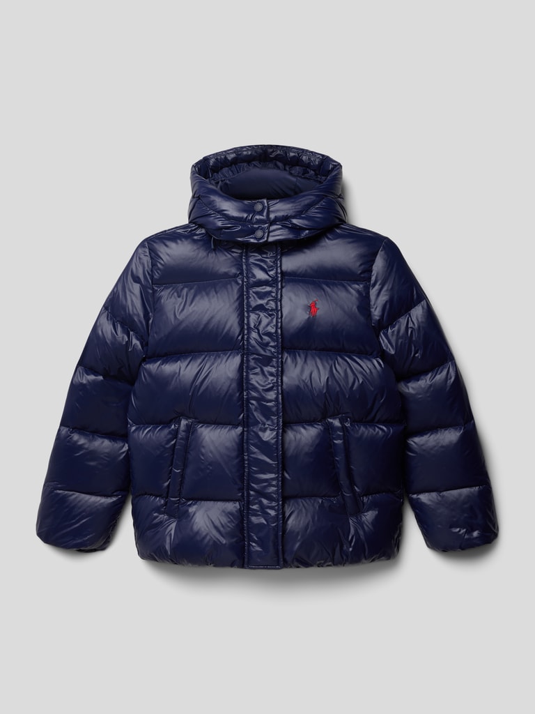 Polo Ralph Lauren Teens Daunenjacke mit Label-Stitching (marine