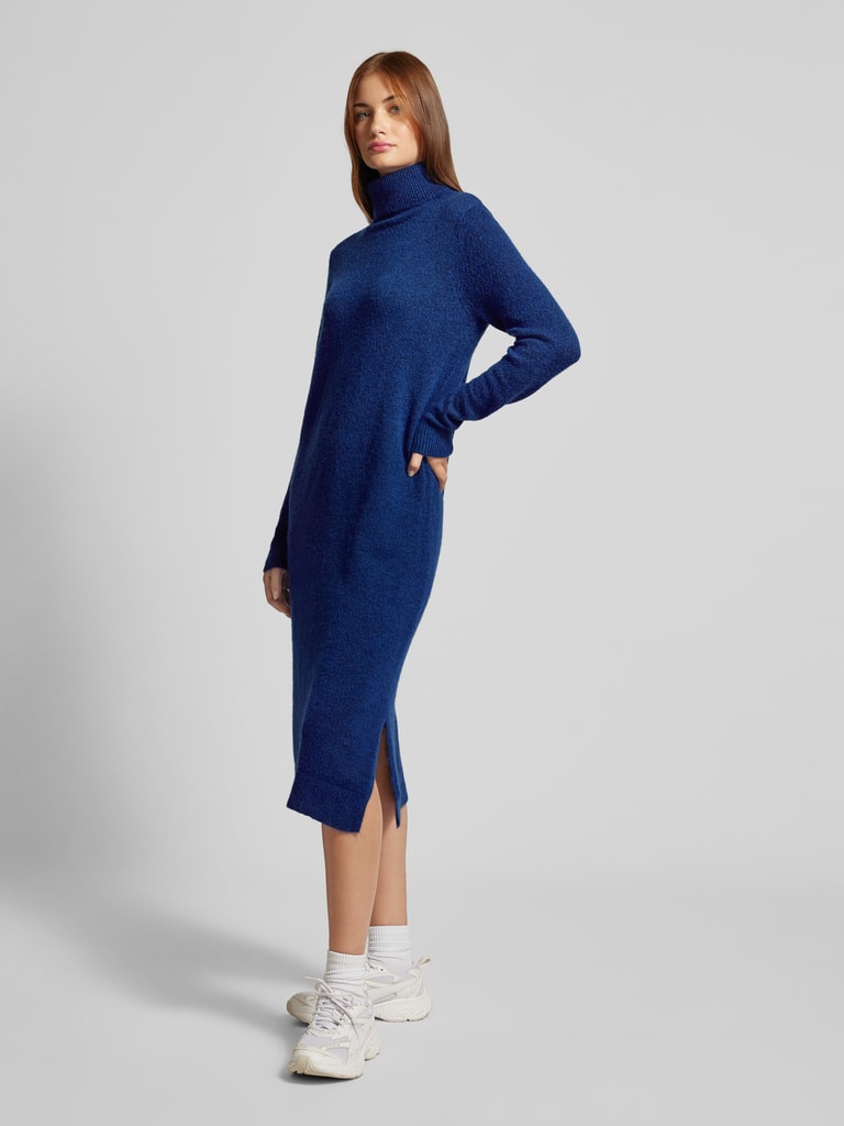 Rollkragen Esprit Kleider Strick Pieces Relaxed Fit Strickkleid