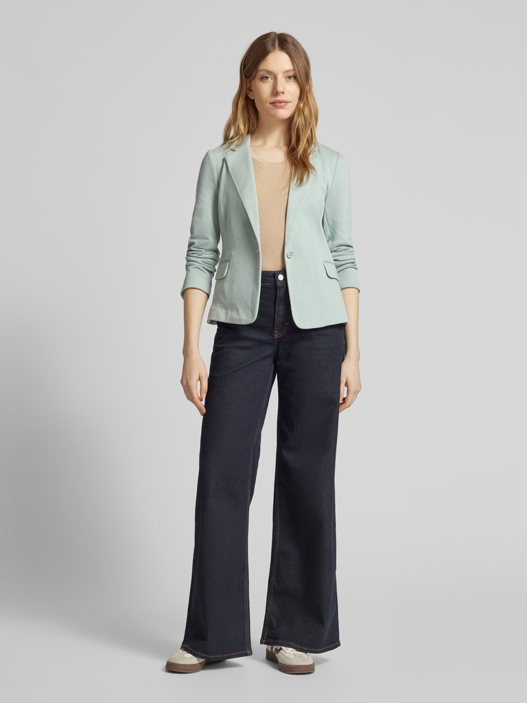 Moda Shape VERO MODA Shaped Fit Blazer aus Baumwoll-Mix Modell 'JULIA' (schilf ...