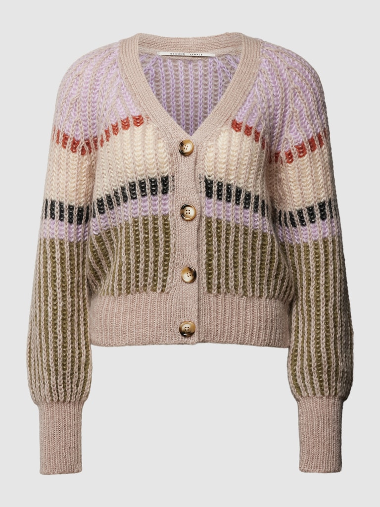 DreamDrape™ Ultra-weiche Strickjacke mit Knopfleiste - Main Image